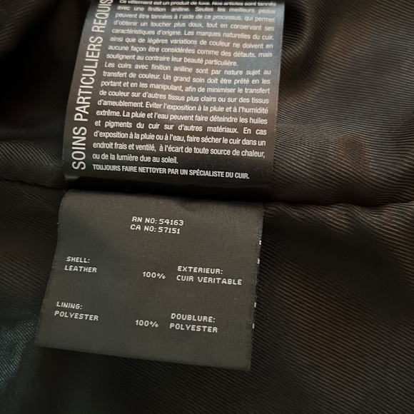 Marc New York leather jacket - Picture 5 of 7